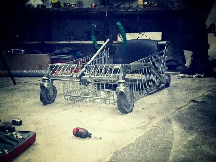 Stanced Shopping Cart