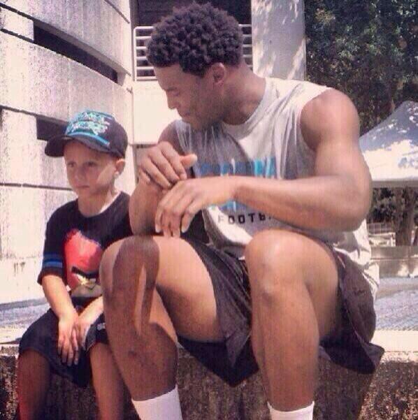 bomani_jones's tweet image. this keeps getting funnier, tho RT @NatePlay60: A picture of me and the whole Carolina Panthers offense