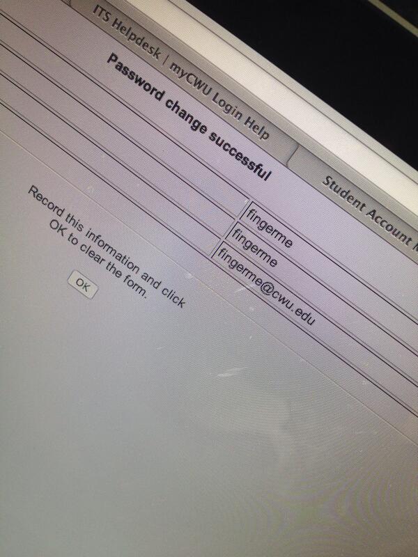 THANK YOU Central for my awesome email address and username...... Like really😒
