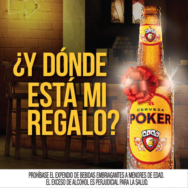 Cerveza Poker Día de los amigos 2014 animated gif