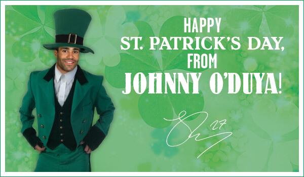 NHLBlackhawks's tweet photo. Need to send a message for St. Patrick's Day? We've got some e-cards to sham-rock your world! http://t.co/whQyCDxT6D http://t.co/DgvaFCNPmK