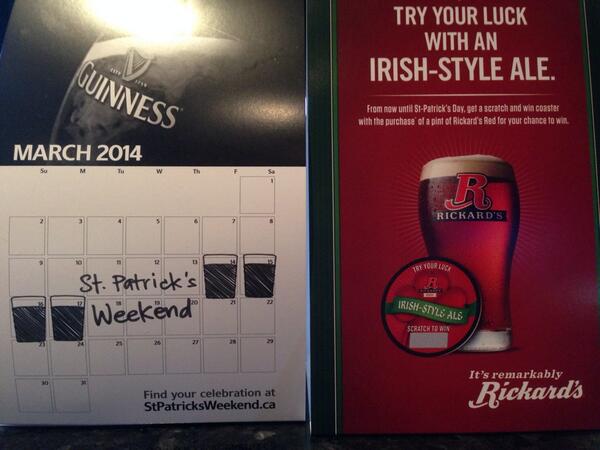 SAMZPUB's tweet photo. Let's party like the Irish... Specials and prizes all weekend thru to Monday #GoGreen4StPatricks http://t.co/qMP1xili7S