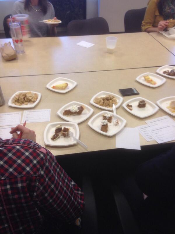 tweetgeno's tweet photo. @ESStrategery @jamilghani 1st annual strategy "pie-off" (judging) http://t.co/AAIK5W6If0