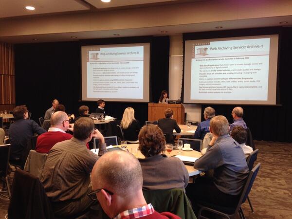 ekunnen's tweet image. Lori Donovan  @internetarchive and @archiveitorg talking at #MidMichDP about 400+ billion urls &amp;amp; 80+ million websites