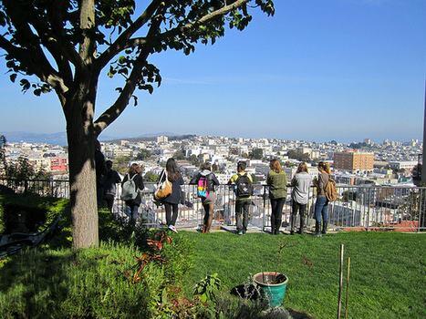 usfca's tweet photo. The #bestcityever is just one giant classroom! http://t.co/EIBm0oE63B (photo by @davidmsilver) #dmp13 @usfca http://t.co/FKv8YO9Uok