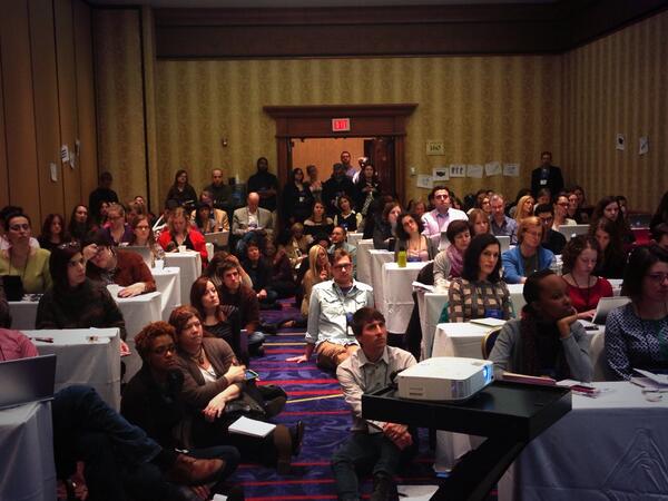 tulani's tweet photo. Great crowd in the S-Bomb session! Your online presence is key to success at any organization.  #14ntcsbomb http://t.co/TkKmVsI5KW