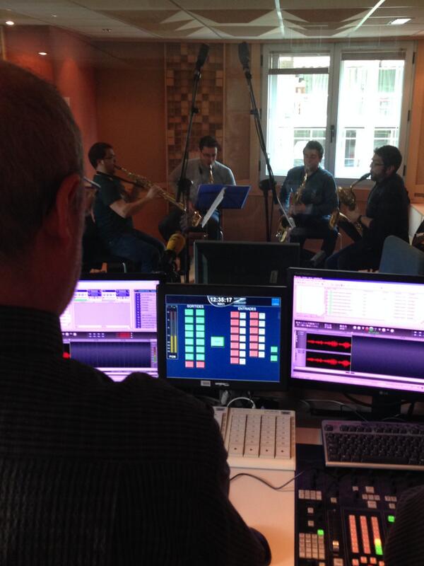 ArtSoundQuartet's tweet photo. Esta noche a las 22:15 entrevista en directo presentando nuestra gira por Cataluña! @catalunyamusica http://t.co/GzWoT4BgxC