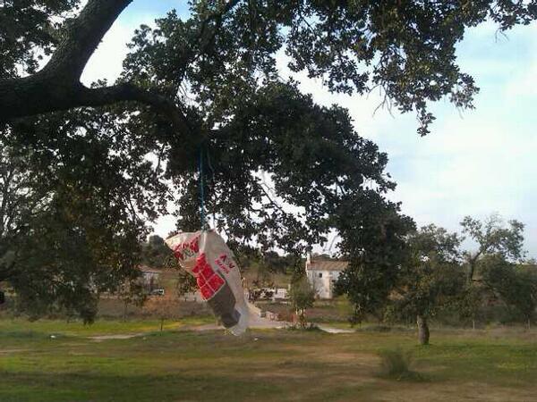Cartel anunciador de la Función de los Soldados de Pedroche. El lenguaje es sólo comprensible por los gacheros/as.