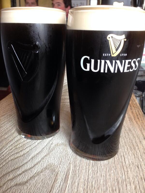 Dhu_Varren's tweet photo. Here's picture from earlier tweet.  Only had one (each) - honest. http://t.co/lNEnjpxGyl