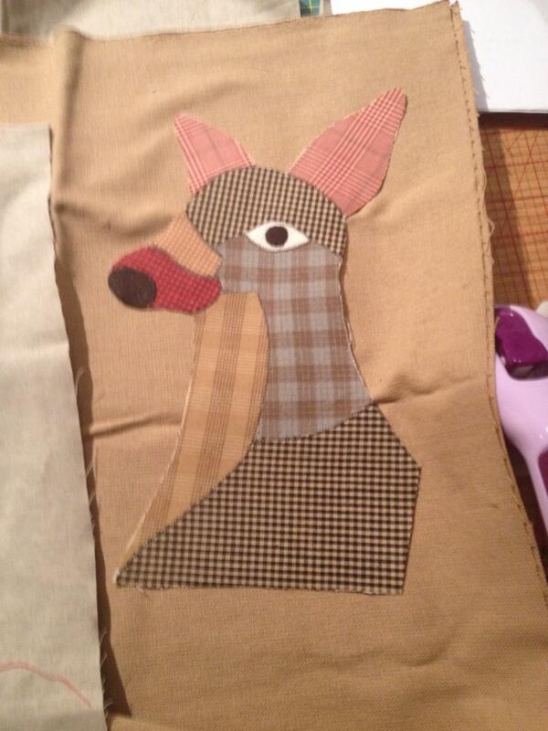 SewMakeMe123's tweet photo. Deer cushion .... Made to order . Message me for details . http://t.co/pjh7nQ4L43