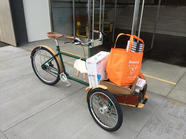 fuseproject's tweet image. bit.ly/1fFPFSV Off to the CCA Career Fair in style! #localbike #fuseproject #careersaresexy