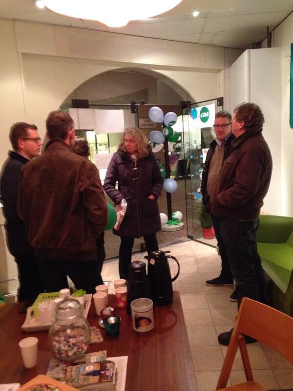 Gezellige drukte in de #CDA Woonkamer. Jammer dat we dit na volgende week weer moeten missen