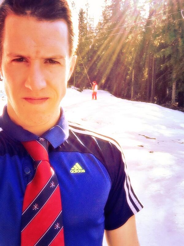 skiworldrecord's tweet image. Skied Slovakia today, 12 down! Raising money for @AdaptSki. Wore a @EUGC_Golf tie by @TieClubcouk.