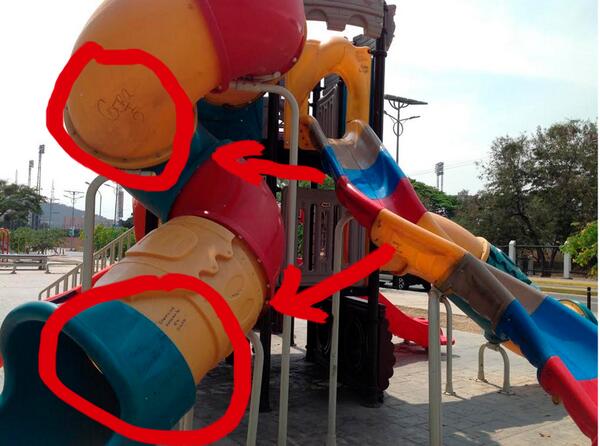 AlcDeGirardot's tweet photo. Maracay es tuya. Cuida lo tuyo y no dejes que otros lo dañen. No seas parte de esto. http://t.co/suxzDNDmNZ