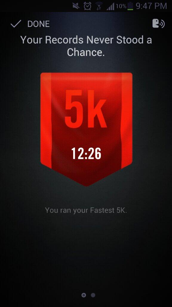 Talafakhouri's tweet photo. Done and done!  #RsRun http://t.co/2mESH8cH1q