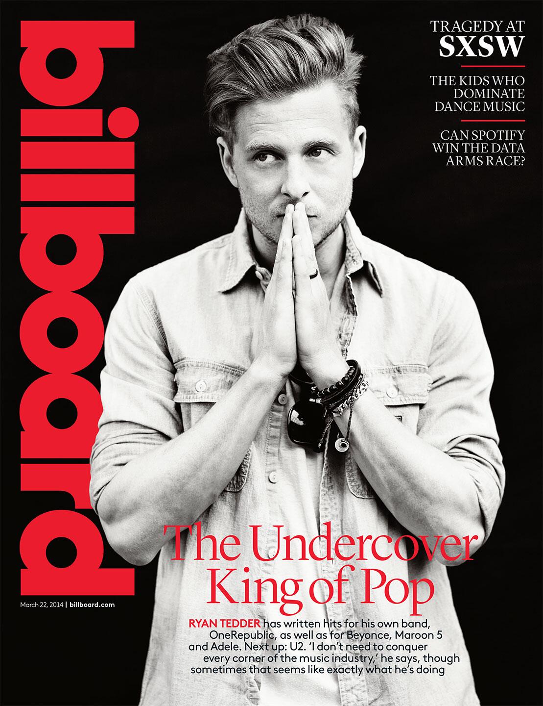 Billboard On Twitter 5 Things We Learned About Onerepublic S Ryan Tedder The Undercover King Of Pop Http T Co Fcmdfztbnl Http T Co En4n7tybmy Twitter