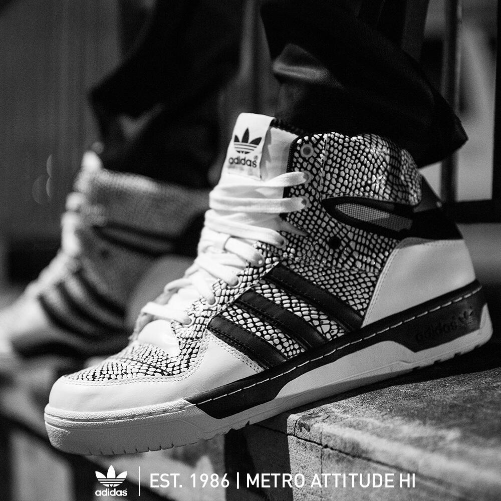 adidas Originals on X French design New York Attitude. The Metro Attitude Hi drops tomorrow in the USA. http t fLJA0DZq4w X