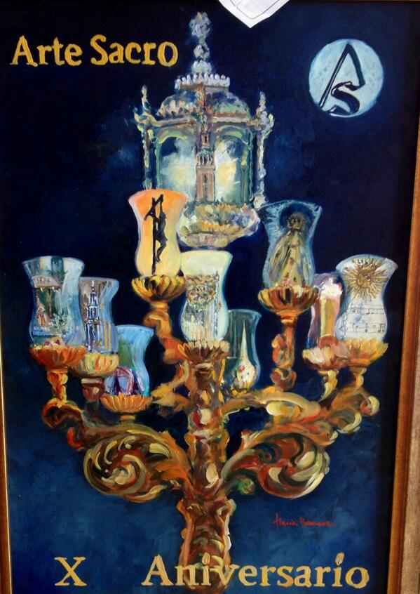 Cartel (en exclusiva) en conmemoracion de los 10 años de Arte Sacro... <a href="/ArtesacroT/">artesacro</a> <a href="/info_cofrade/">𝗜𝗻𝗳𝗼 𝗖𝗼𝗳𝗿𝗮𝗱𝗲 ™️</a> <a href="/LaSevillaCofrad/">La Sevilla Cofrade</a>