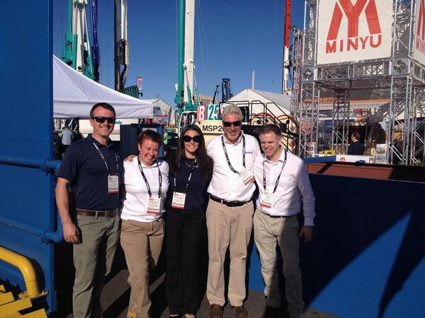Wheelwash's tweet photo. Our team at @conexpoconagg 2014 in Las Vegas last week! #FBF #Wheelwash #CONEXPO #LasVegas http://t.co/qDrpzBKiXK