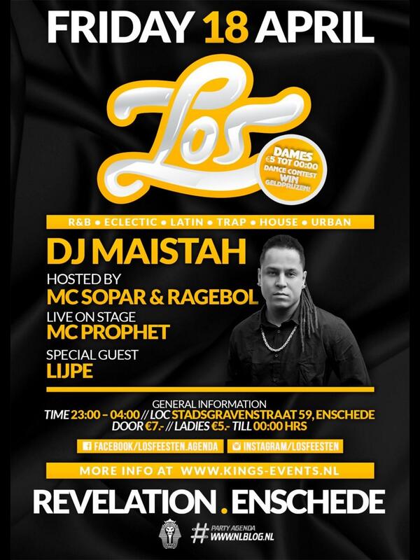 De naam Mai$taH telt maar 1x. Getfakedorgetfucked!! #LOS #Ladieslovemoombahton #SaP