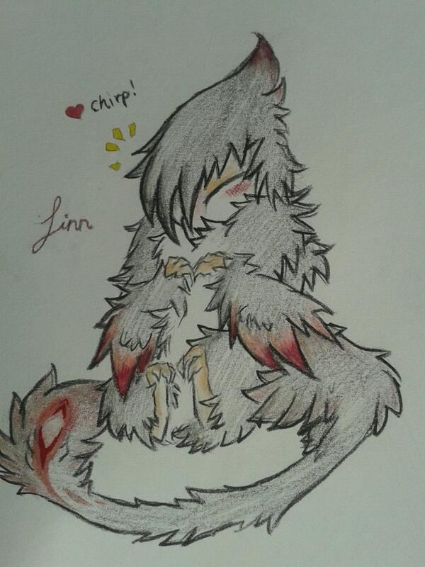 UnDefinedWave's tweet image. // Everyone, adore my Nevrean Character Linn. ADORE HIS CYOOT AND FLUFFEHNESS, yes I did draw this//