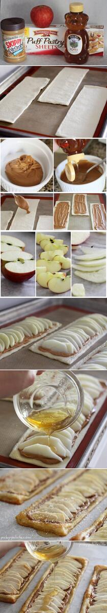QuickFoodRecipe's tweet photo. Honeyed Apple Peanut Butter Tart http://t.co/f6wn4RxsSJ http://t.co/1p9npm6XI8