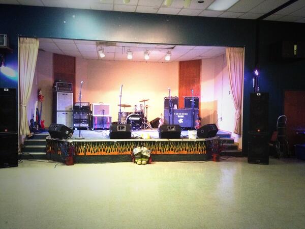 All set up and ready to play in carlsbad. #tyb