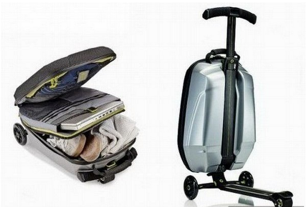 Сумка-самокат, для тех кому скучно в аэропорту)))