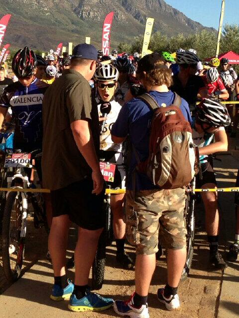 The <a href="/psgcycling/">PSG cycling</a> pocket rocket <a href="/aidanvn/">Aidan</a> carrying our colours @mtnnationalmtb @mtbtulbach in the half marathon