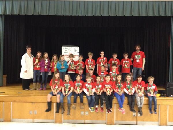 Science fair award winners! Dr. Hydrogen on the left. <a href="/cakegirlhelen77/">Helen</a> <a href="/hespto/">HESPTO</a> <a href="/HopewellES/">Hopewell Elementary School</a>
