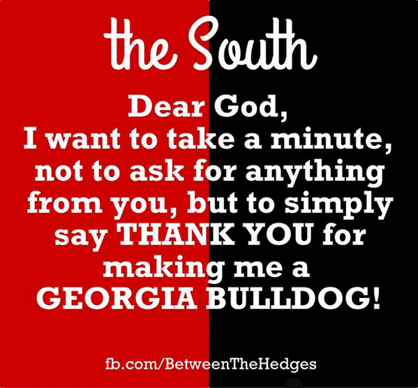 DADDY37's tweet photo. #LETS GO GEORGIA.......Dawg4Life!! http://t.co/4ljYZKAj7e