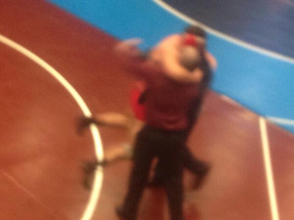 Airborne All-American! #wrestling #nationals