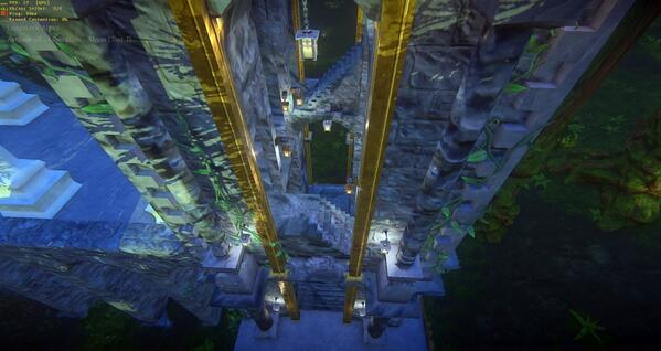 cmdrtweets's tweet photo. Sent screen of the Great stairwell of Kodaklith to contest under Architecture along w/ the "heart of the castle" ss. http://t.co/TQoCLp8Lr6