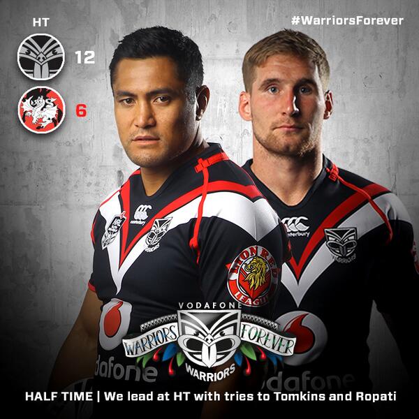 NZWarriors's tweet photo. Thank you to the 14,392 fans that turned out in force to support thier team @ Eden Park #WarriorsForever #CycloneLusi http://t.co/UY7FZJ9tH8