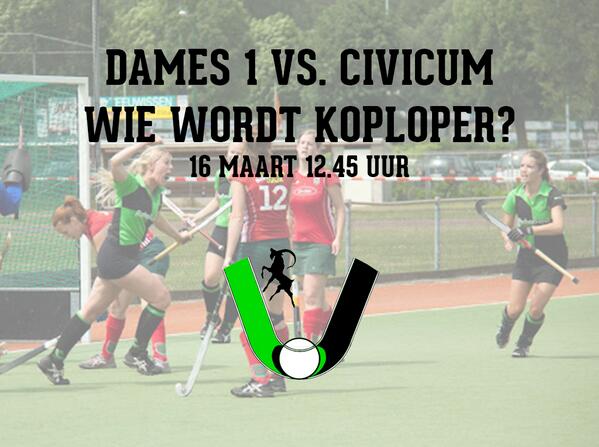 MHCBoxmeer's tweet photo. Dames 1 vs. Civicum. Wie wordt na morgen koploper? Kom kijken en juich Dames 1 naar de overwinning! http://t.co/QAaIfqcrQx