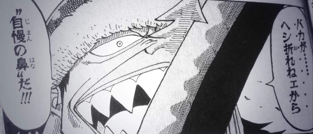 ワンピースのマニアック迷言 名言 A Twitter バカが ヘシ折れねェから 自慢の鼻 だ アーロン T Co Zzc77s0lwg