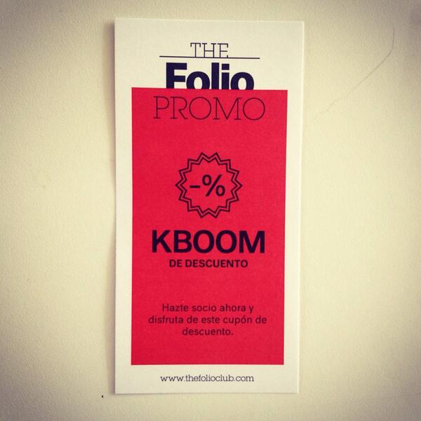 TheFolioClub's tweet photo. Ey #autoeditores!! Tenemos un #descuento en #fanzines!! Hoy en @kboombcn @EjLaFontana http://t.co/AUtirODukb