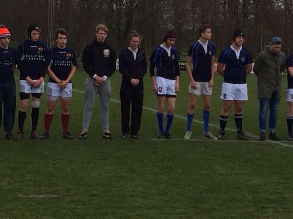 En ook op #nrb #sevens houden de junioren stilte voor #gerritdekker