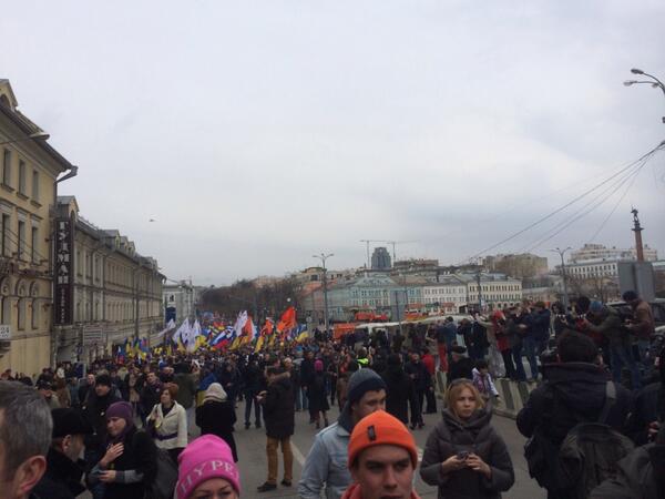 Марш мира, Москва, 15 марта Прямая трансляция 