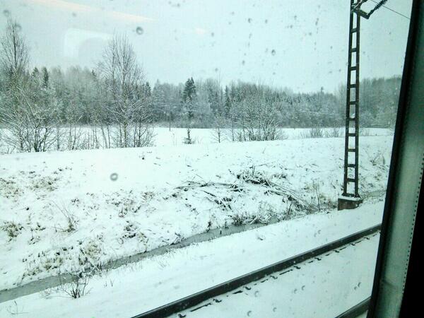SPuikkonen's tweet photo. Kevättä vai takatalvea? http://t.co/e8JbZbf9e2
