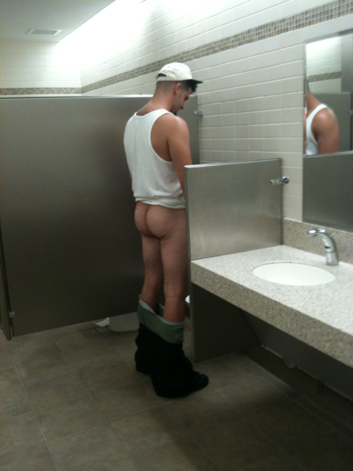 Public bathrooms gay behavior