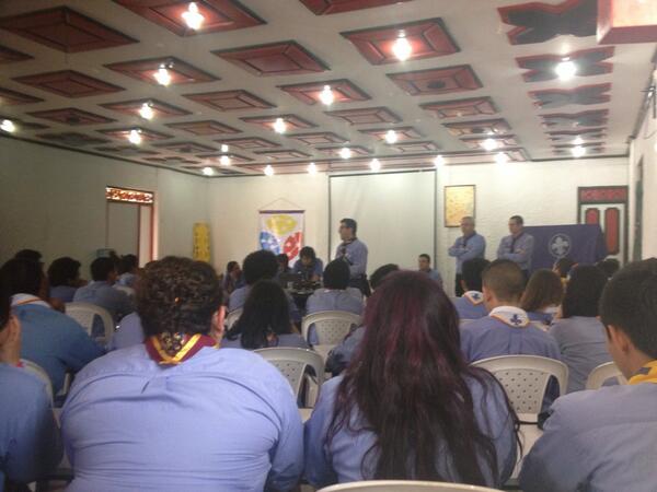 BitacoraPirsa's tweet photo. Inauguración de la Segunda Asamblea y primer #Enrover Nacional 2014 http://t.co/vrqj4s0uMp