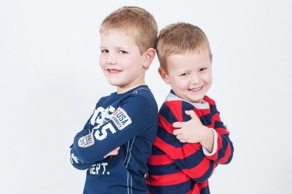 Stoere mannen in de studio gehad.