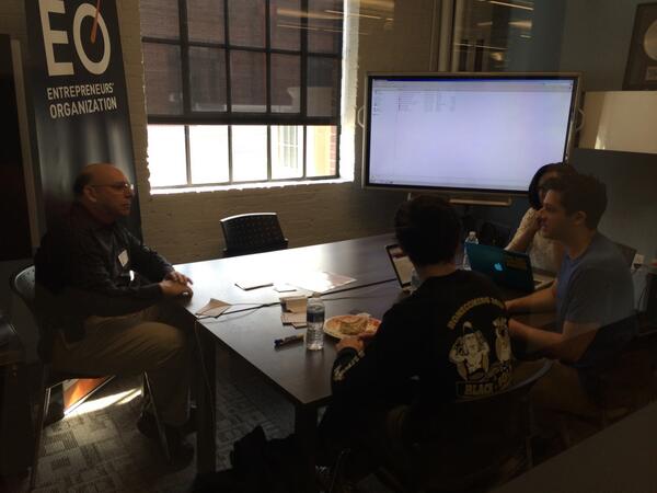 David Berezov,<a href="/VUEngineering/">VU Engineering</a> engineering management professor, mentoring a <a href="/Vandy3DS/">Vandy 3 Day Startup</a> team <a href="/3DayStartup/">3 Day Startup</a> #3DSvanderbilt