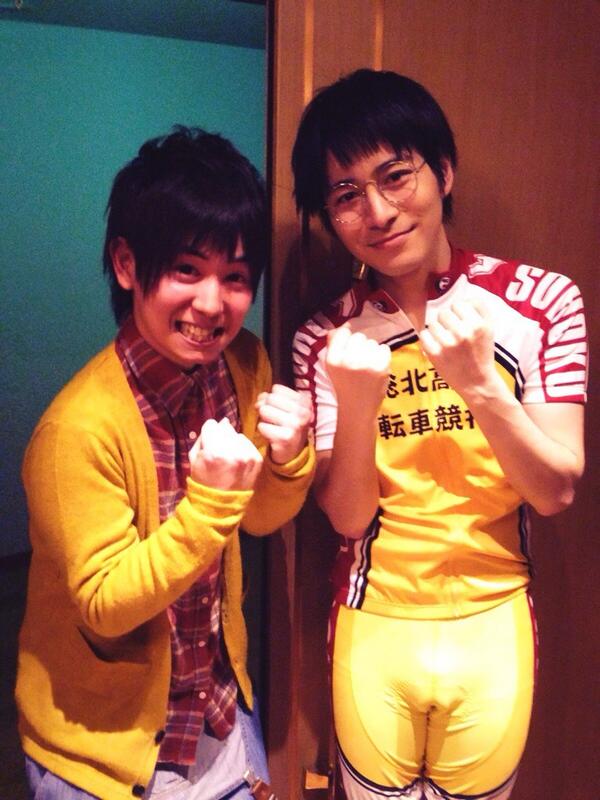 山下大輝 Daiki Yamashita Pa Twitter 舞台 弱虫ペダル インターハイ篇 The Second Order を阿部さんと観に行きました そして坂道役の村井良大さんと一緒に写真撮りました 震えました 何度もウルウルなって最後にヒメヒメで笑顔になって ヒーメヒメヒメ