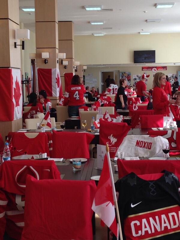 Family members waiting to greet the team. All proud of the hard work and effort!