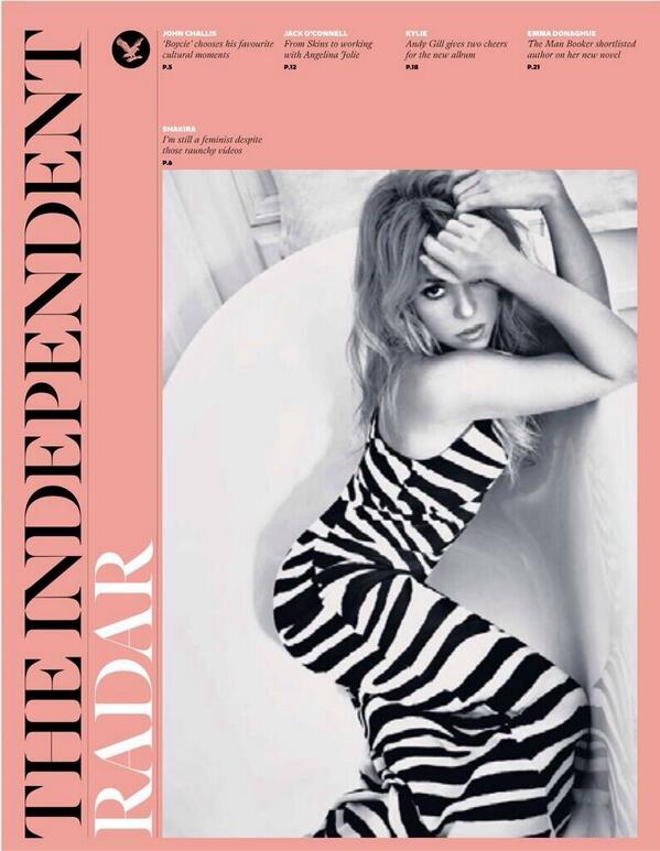 “<a href="/sonymusicuk/">Sony Music UK</a>: Doesn't <a href="/shakira/">Shakira</a> look stunning on the cover of today's <a href="/Independent/">The Independent</a> Radar! ” <a href="/llups/">liliana uribe ps</a> #emocionalmil