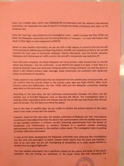 a pink paper with black text