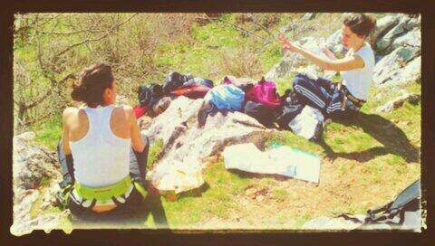 Tellevome's tweet image. Como las veía muy sobradas,.... sorpresa, las saco del rocata y a disfrutar d la roca.