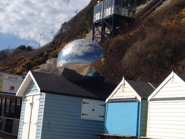 SharonSleep's tweet photo. Lovely walking along Bournemouth beach @psleep69 http://t.co/visXlUFkVb